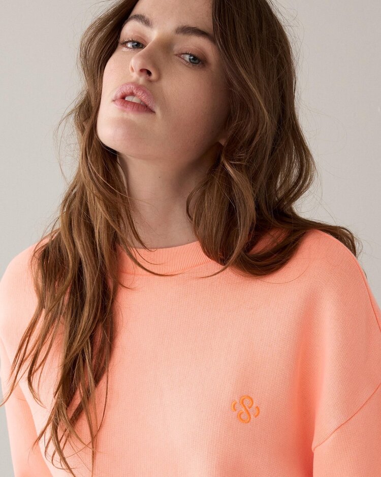Summum Woman Sweater fluo coral Summum Woman