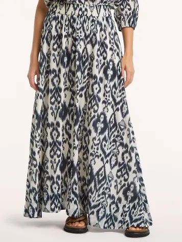 Circle Of Trust Dani skirt blue nomad