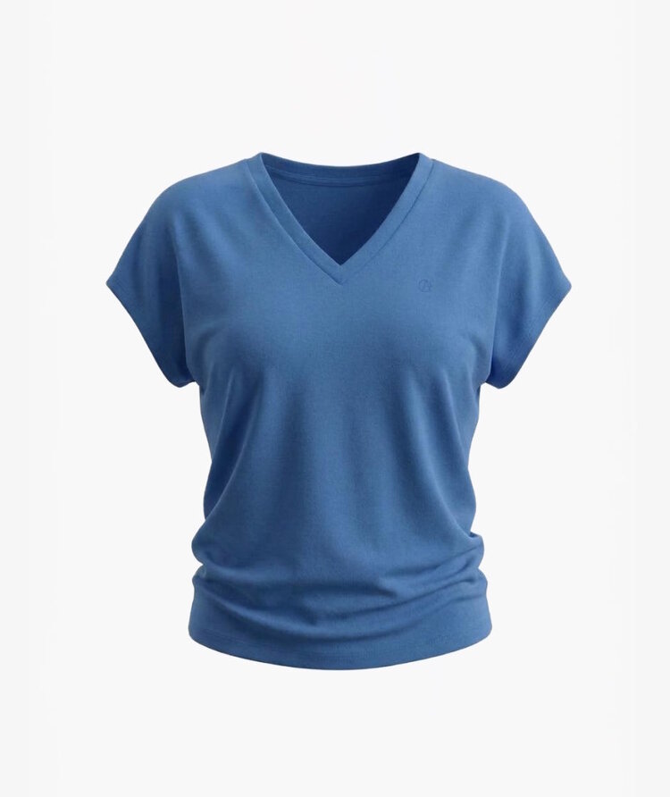 Aímée the label IngridS6 top blue Aimee the Label