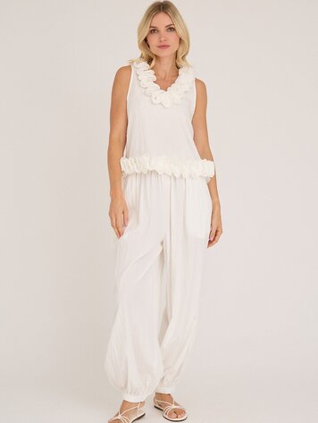 A-View Vidaisy top white