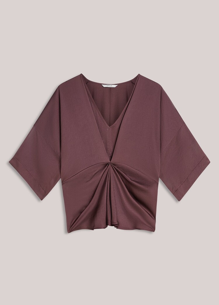 Summum Woman Top silky touch deep fig Summum Woman