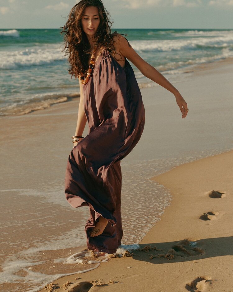 Summum Woman Jumpsuit silky touch deep fig Summum Woman