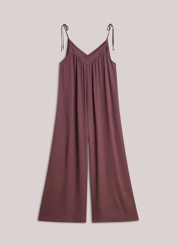 Summum Woman Jumpsuit silky touch deep fig Summum Woman