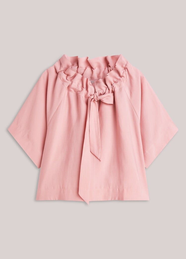 Summum Woman Top modal linen blend rose quartz Summum Woman