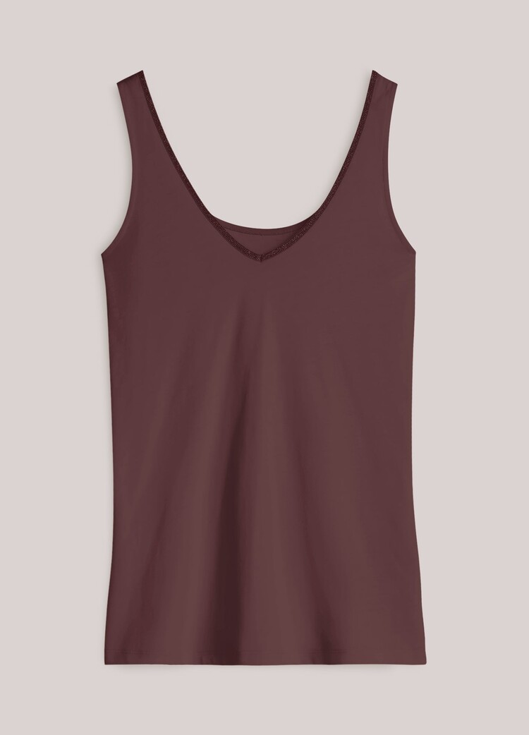 Summum Woman Top basics deep fig Summum Woman