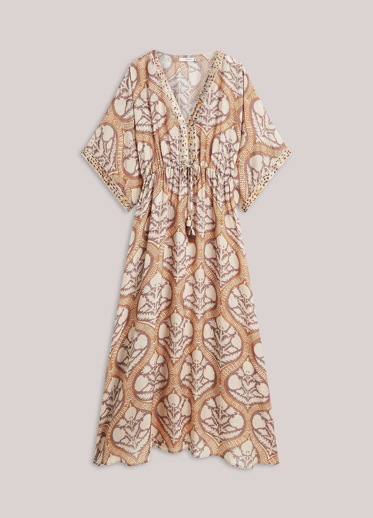Summum Woman Dress art deco print multicolour Summum Woman