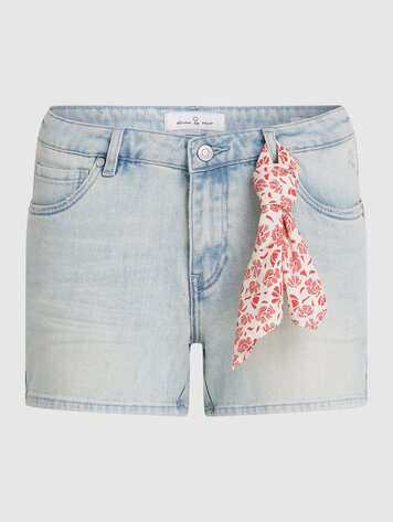 Circle Of Trust Stevie short Carribean blue wash