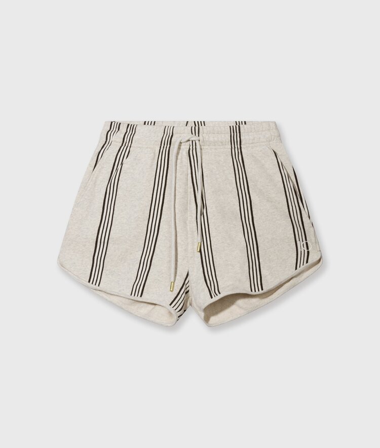 10DAYS Easy shorts stripes soft white melee 10Days