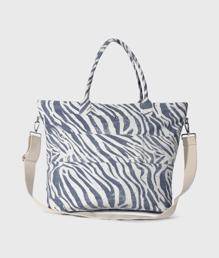 10DAYS Beach shopper zebra light vanilla 10Days
