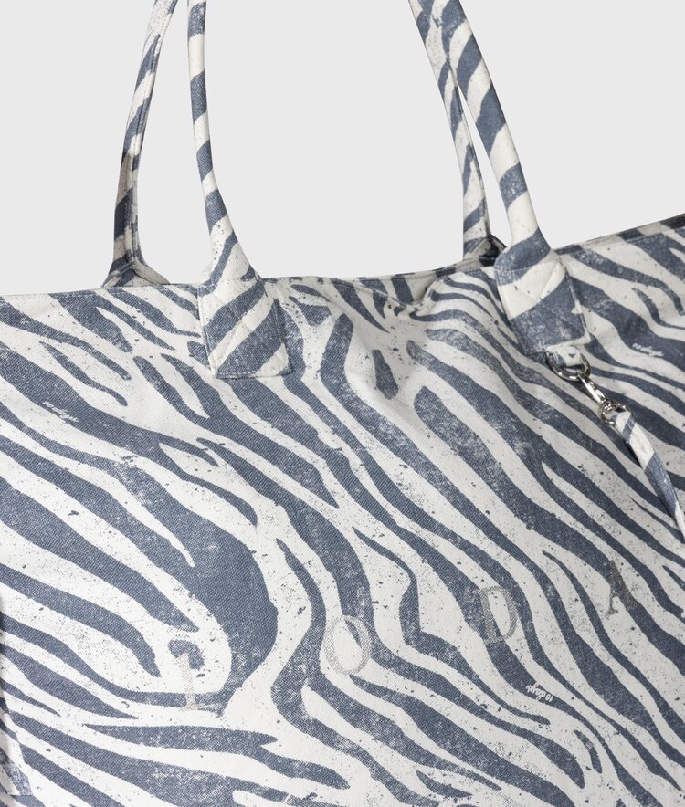 10DAYS Beach shopper zebra light vanilla 10Days