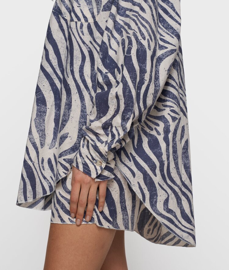 10DAYS Blouse zebra voile light vanilla 10Days