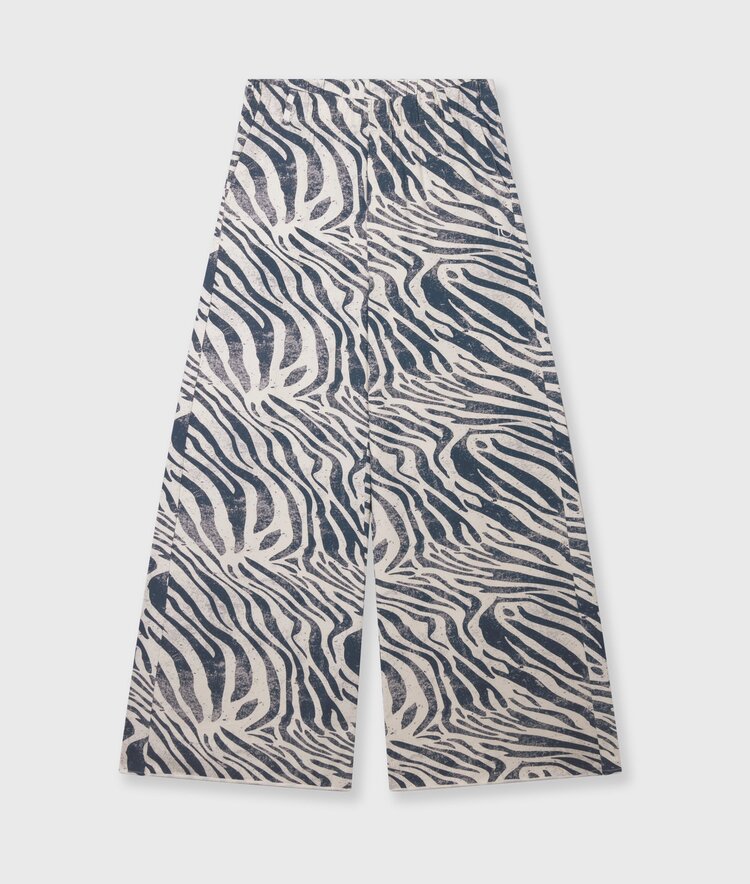 10DAYS Wide jogger zebra light vanilla 10Days