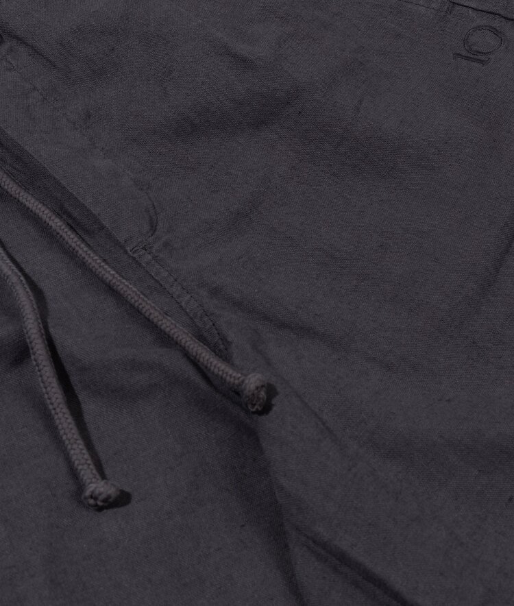 10DAYS Cotton linen pants steel blue 10Days