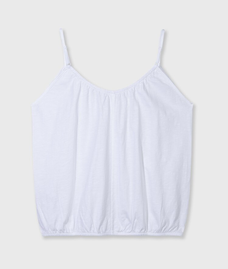 10DAYS Top gathered neck white 10Days