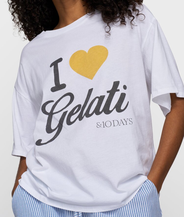 10DAYS Gelati tee white 10Days