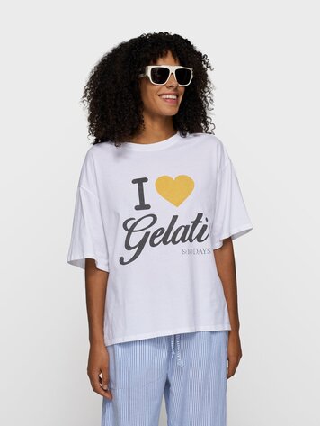 10DAYS Gelati tee white