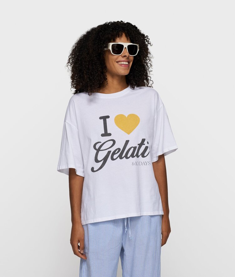 10DAYS Gelati tee white 10Days