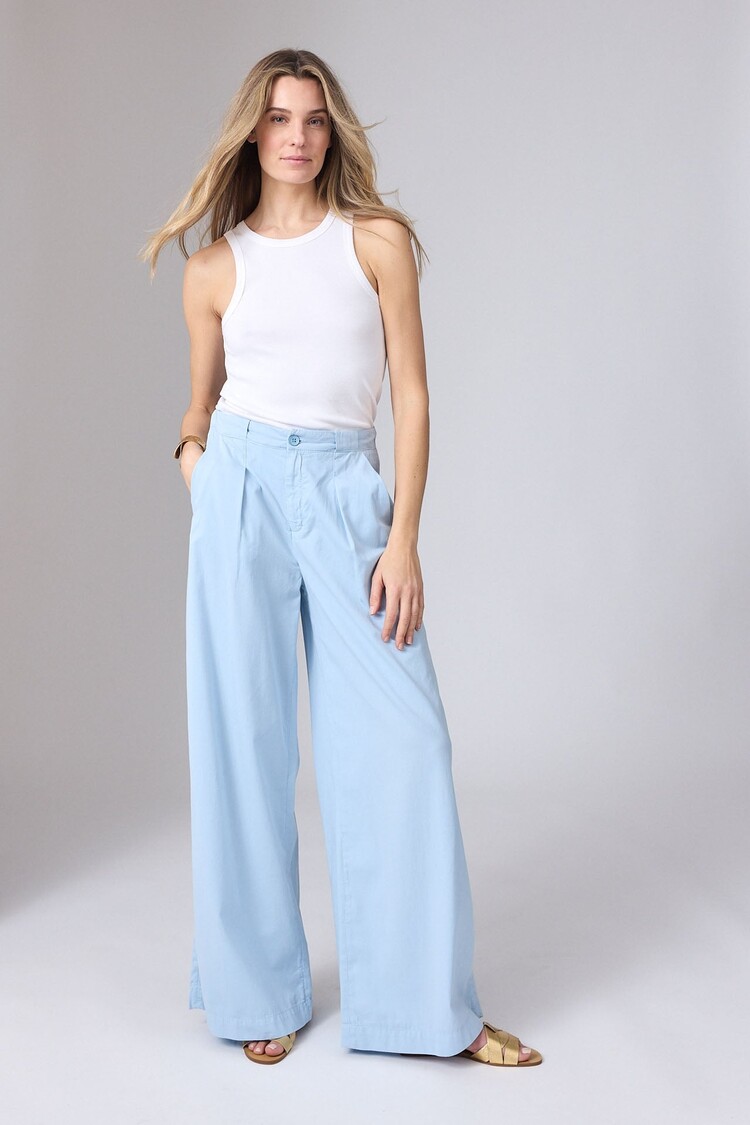 Corel Amsterdam Ella pants wide jeans soft sky blue Corel