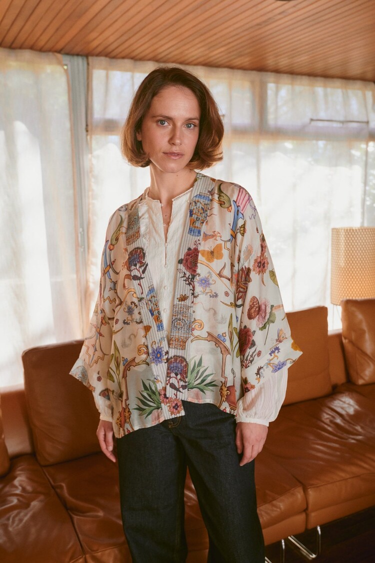 One Hundred Stars Kimono Cornucopia Ivory One Hundred Stars