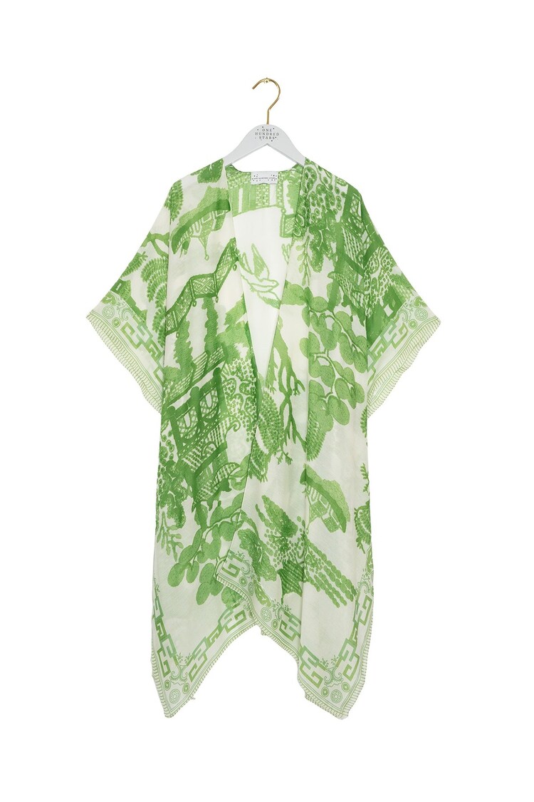 One Hundred Stars Throwover Giant Willow Green Hundred Stars