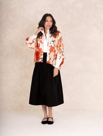 One Hundred Stars Kimono Acer Red