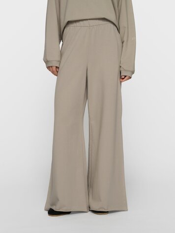 10DAYS Silent chique wide jogger fog