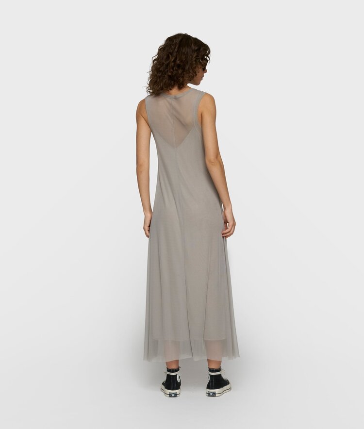 10DAYS Mesh dress fog 10Days