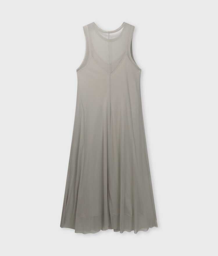 10DAYS Mesh dress fog 10Days