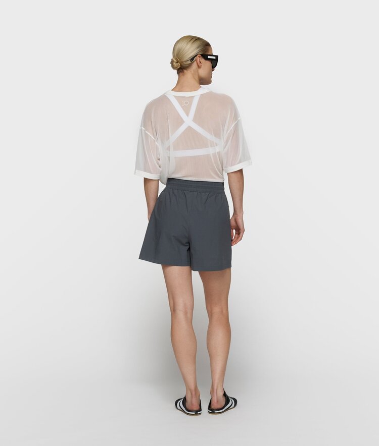 10DAYS Mesh tee ecru 10Days