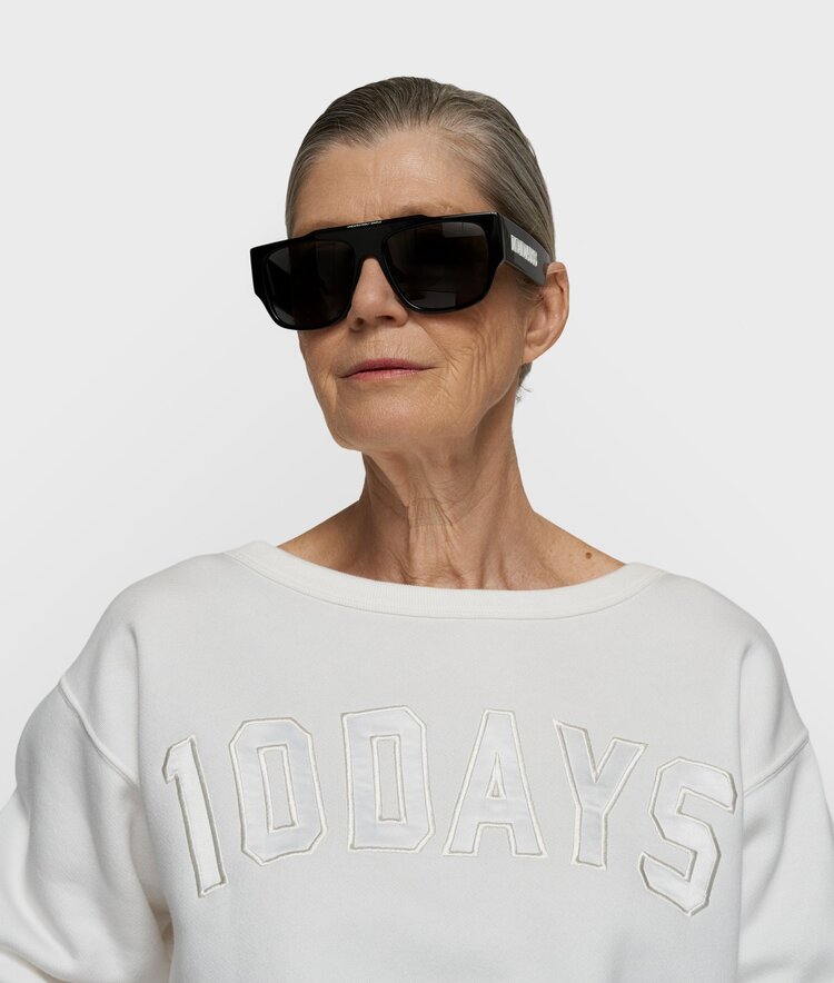 10DAYS Petite statement sweater ecru 10Days