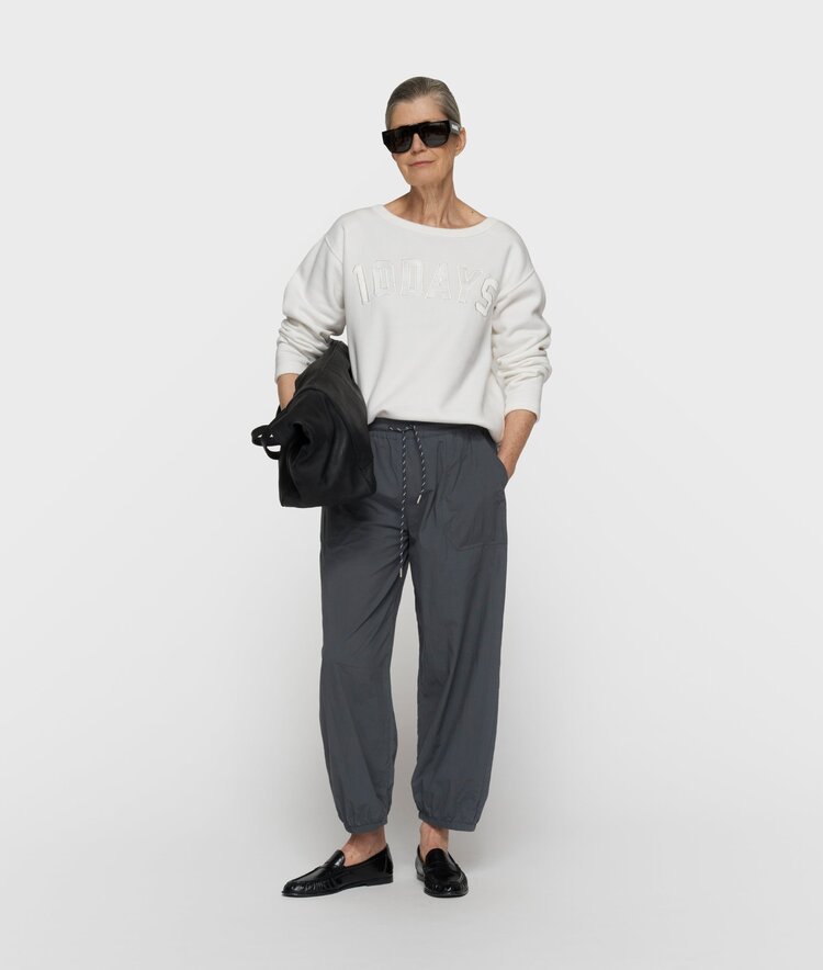 10DAYS Petite statement sweater ecru 10Days