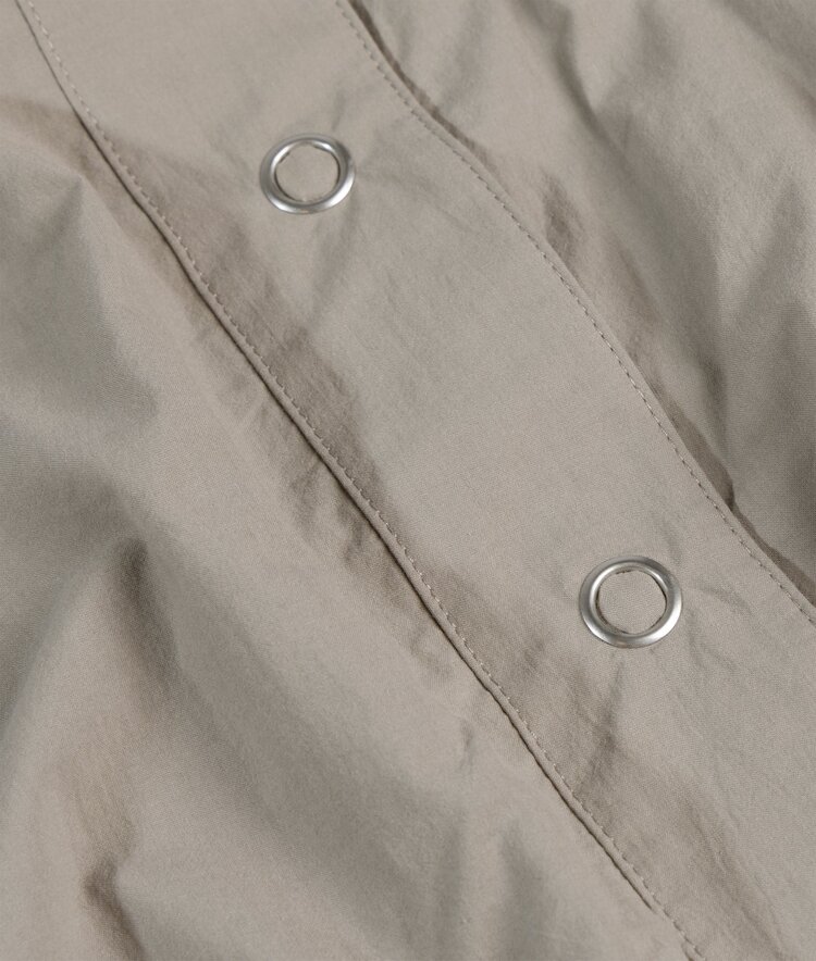 10DAYS Wide crinkle jacket fog 10Days