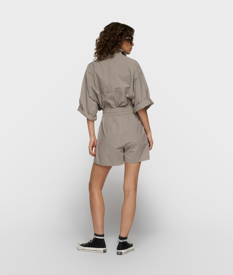 10DAYS Wide crinkle jacket fog 10Days