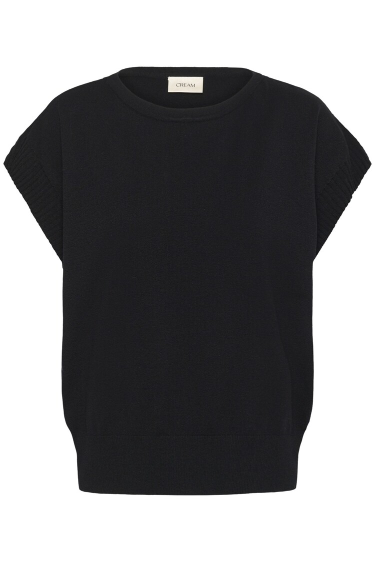 Cream CRDela knit slipover pitch black Cream