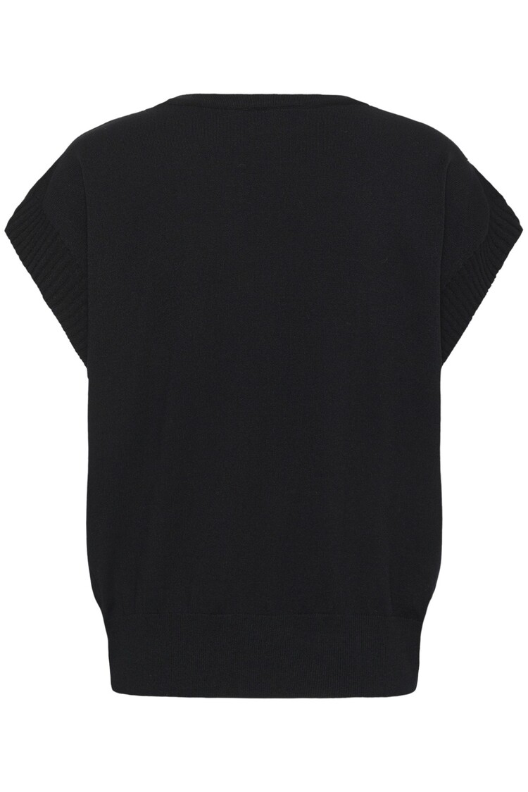Cream CRDela knit slipover pitch black Cream