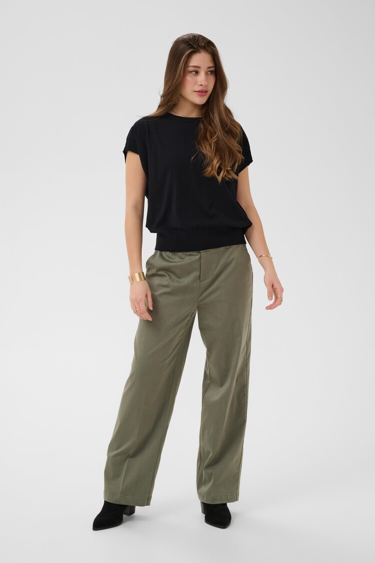Cream CRDela knit slipover pitch black Cream