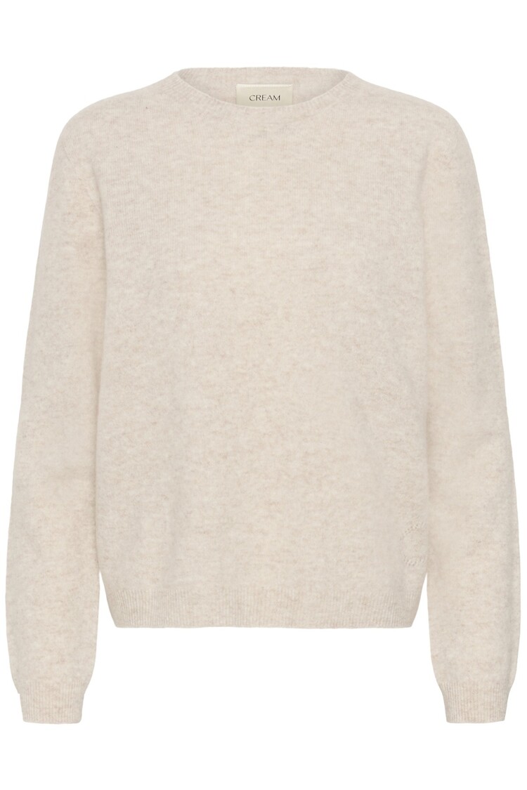 Cream CRMela pullover oat melange Cream