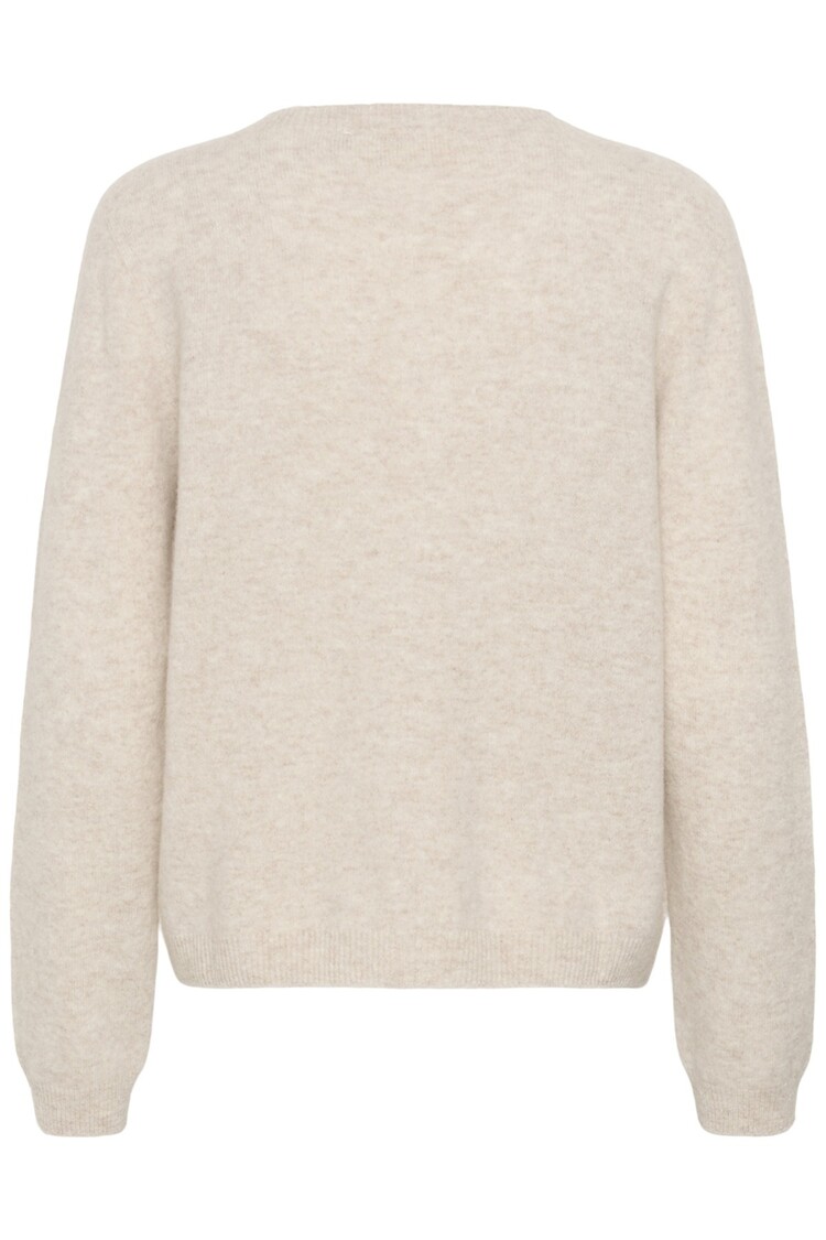 Cream CRMela pullover oat melange Cream