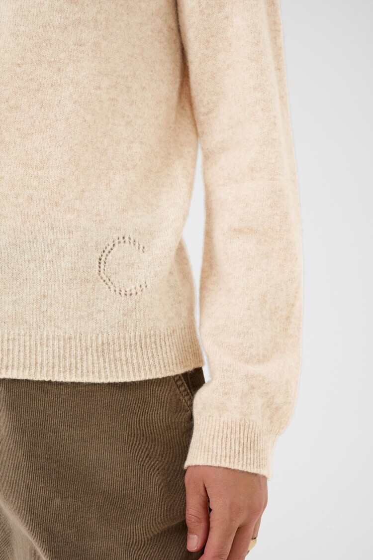 Cream CRMela pullover oat melange Cream