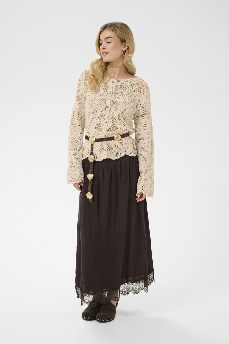 Cream CRTriniti skirt java Cream