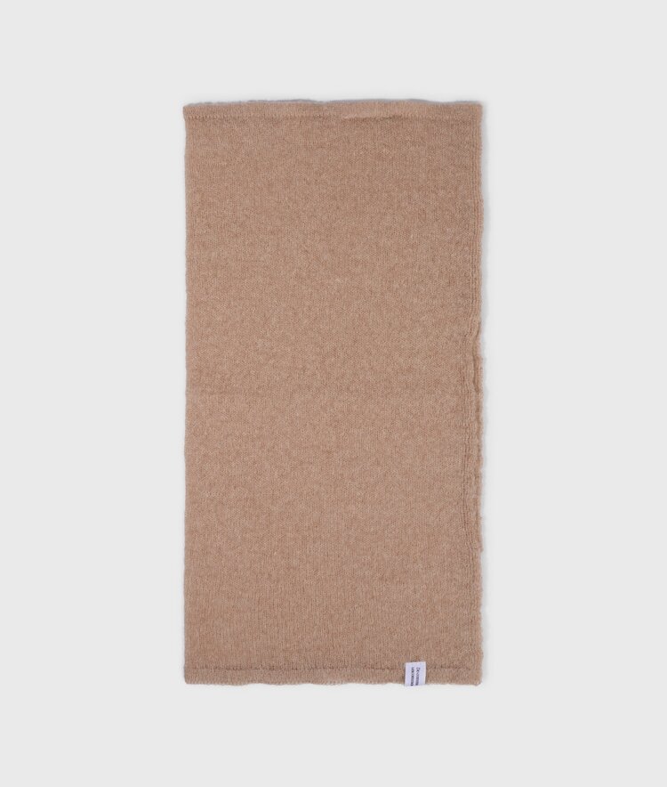 10DAYS Bandana knit scarf light fudge 10Days