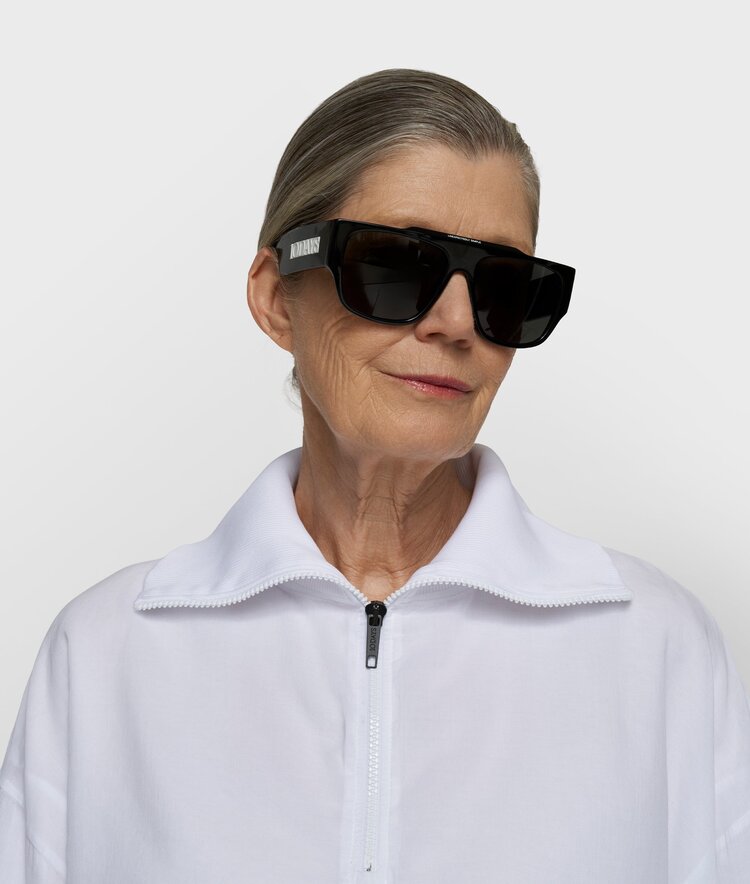 10DAYS Half zip balloon top white 10Days