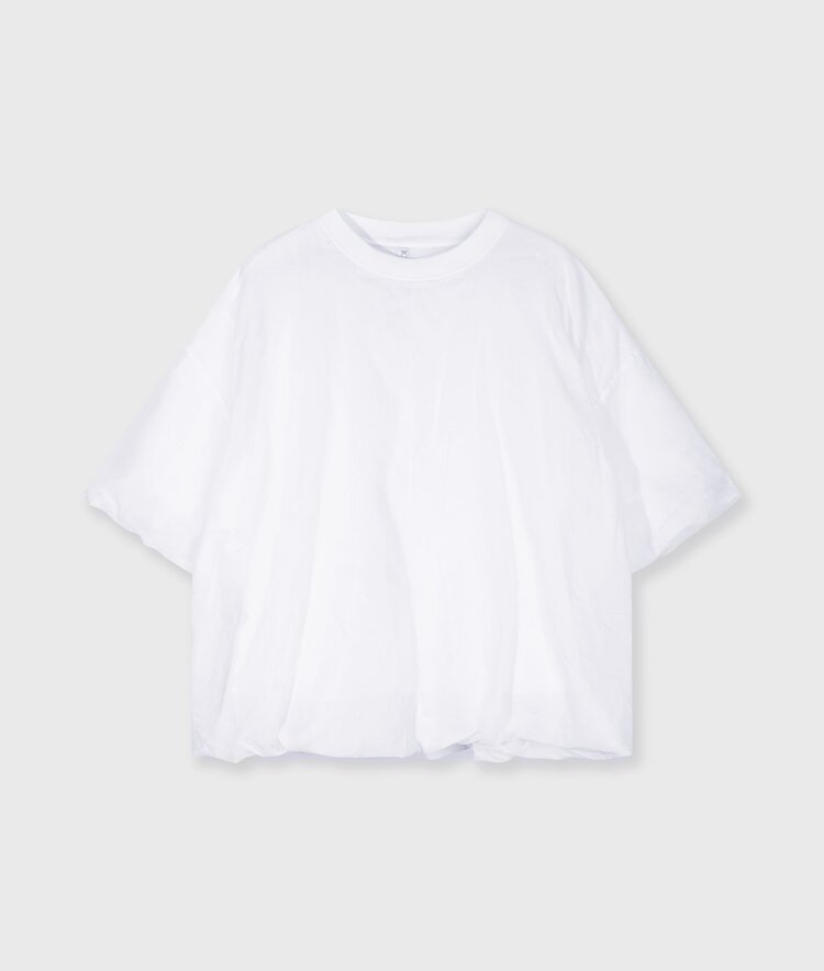 10DAYS Balloon blouse white 10Days