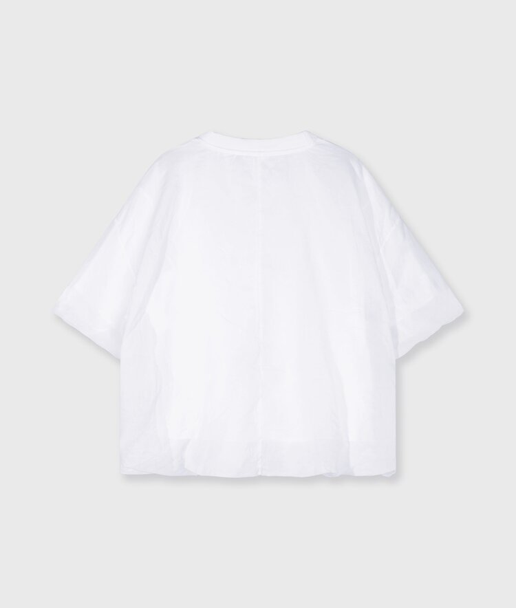 10DAYS Balloon blouse white 10Days