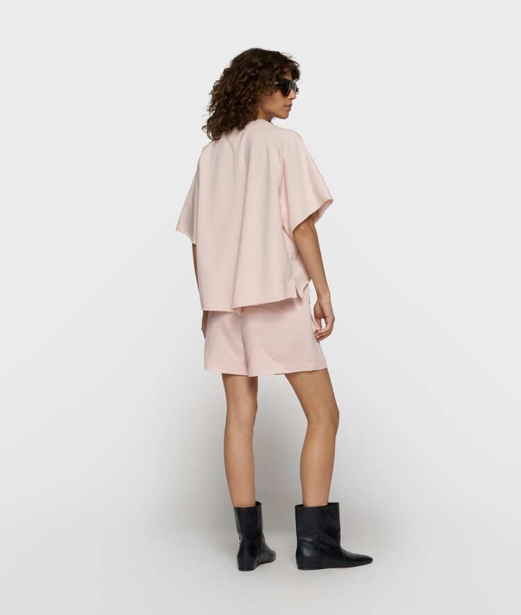 10DAYS Short sleeve LA sweater powder 10Days