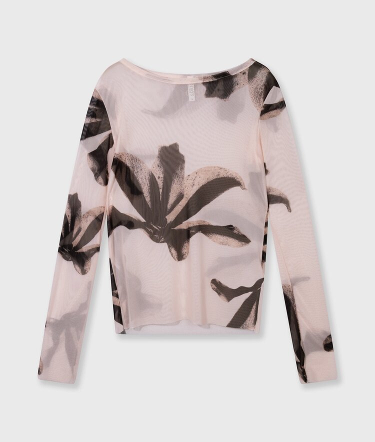 10DAYS Mesh long sleeve powder 10Days