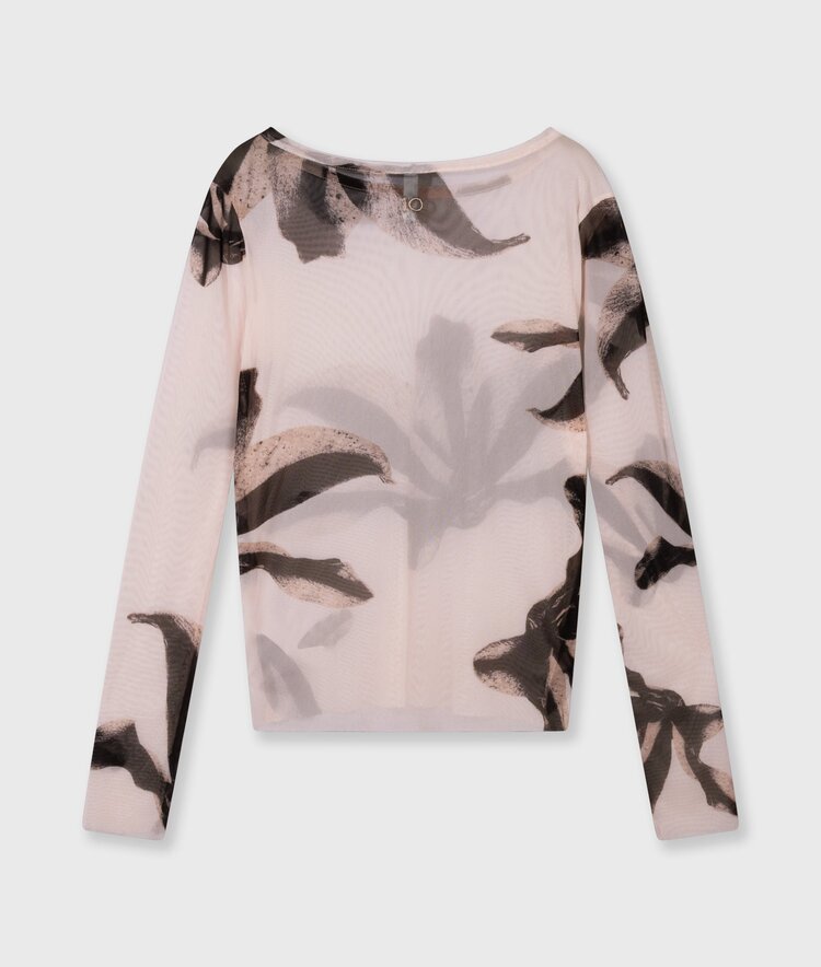 10DAYS Mesh long sleeve powder 10Days