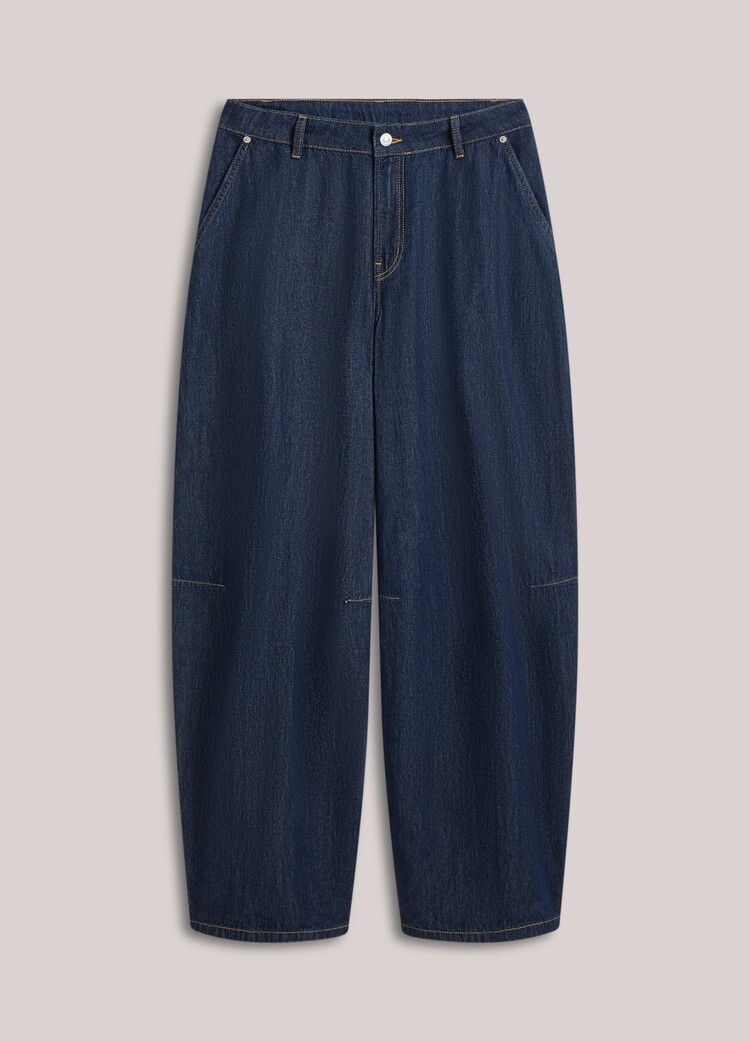 Summum Woman Balloon shape leg pant night blue denim Summum Woman
