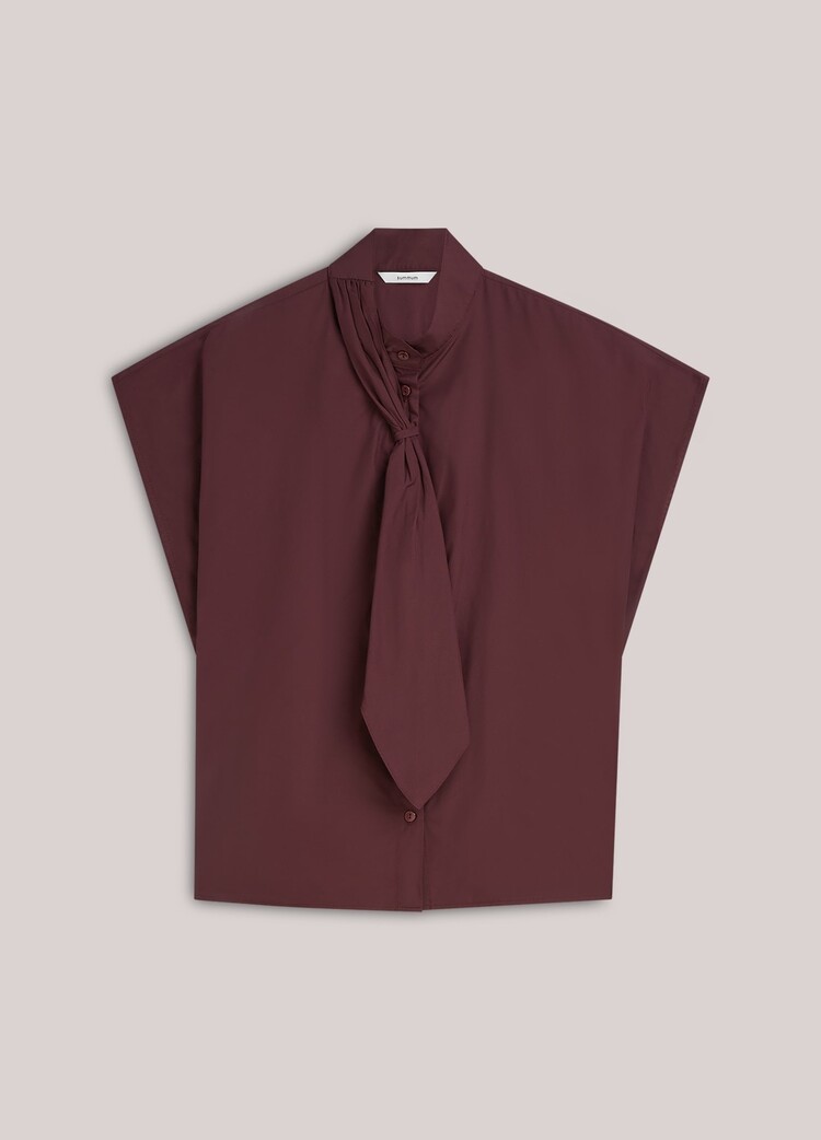 Summum Woman Top taft light dark burgundy Summum Woman