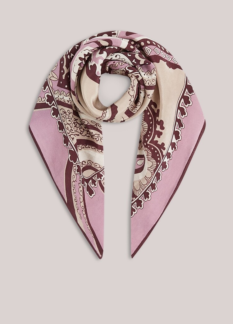 Summum Woman Scarf satin multicolour Summum Woman